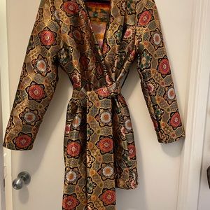 Multi Print Jacquard Printed Blazer Dress
